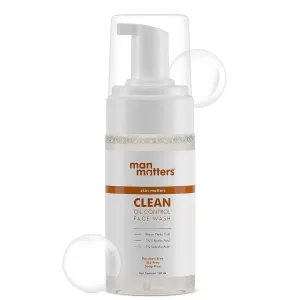 1% Salicylic Acid Oil Control Face & Beard Wash For Men| Fights Acne, & Beard Dandruff| 1% Glycolic Acid | Reduces Excess Oil and Exfoliates Skin Gently | 120 ml