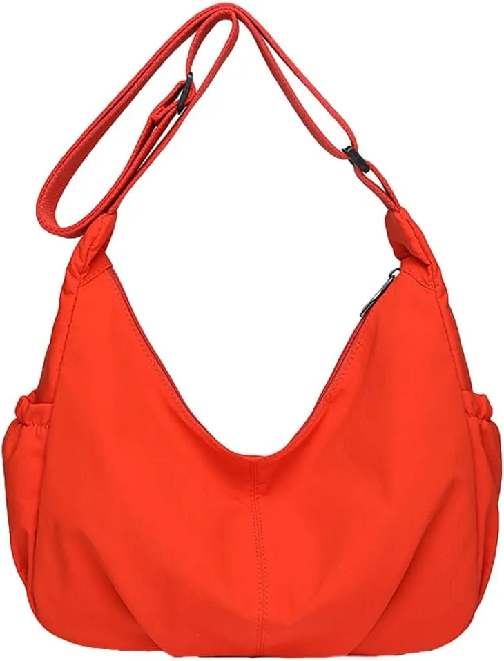 2025 Nylon Crossbody Bag for Women Tote Handbag Campus Outdoor Travel Sling Purse