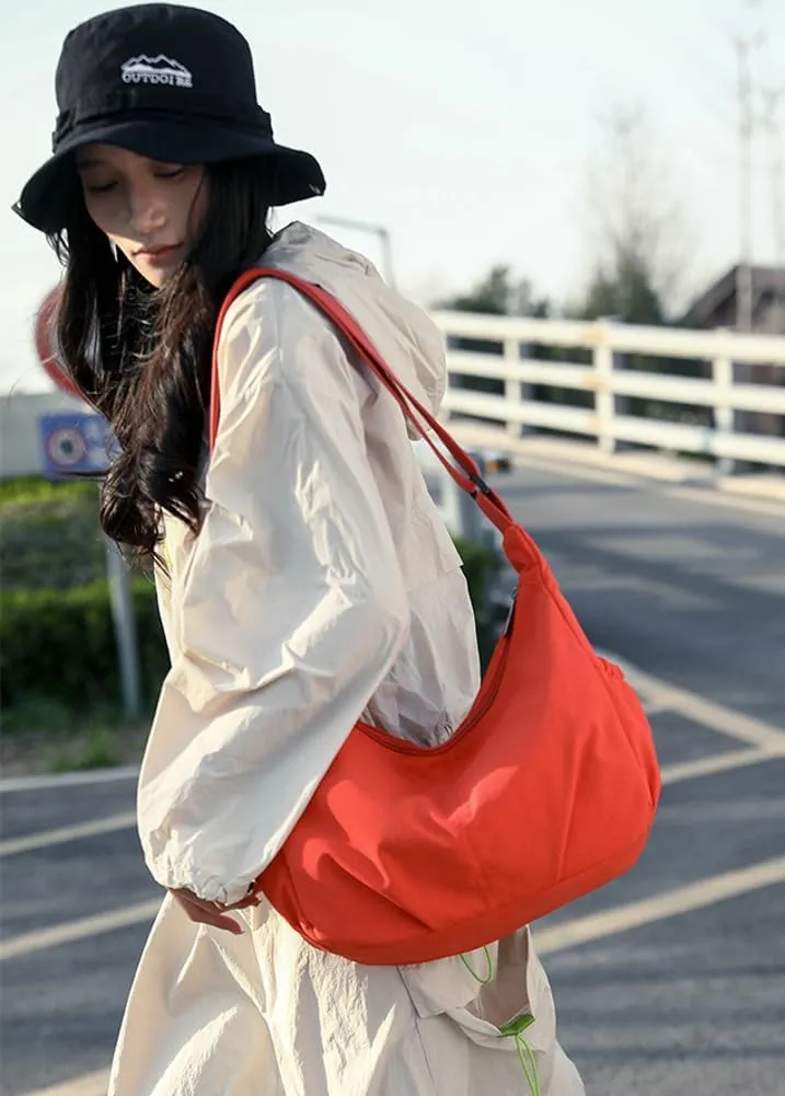 2025 Nylon Crossbody Bag for Women Tote Handbag Campus Outdoor Travel Sling Purse