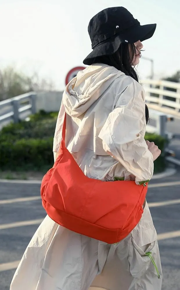 2025 Nylon Crossbody Bag for Women Tote Handbag Campus Outdoor Travel Sling Purse