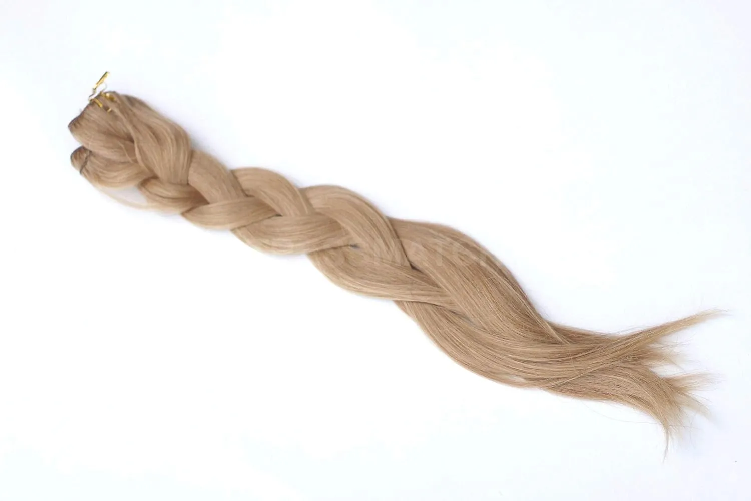 20"-22" Remy Human Hair Clip in Extensions Thick to Ends Caramel/Honey Blonde (Color #27) Red 10 Pieces Full Head Set [5.7oz/160grams) …