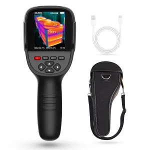 256x192 Thermal Imaging Camera with Dual-Light Fusion, -4~1022°F, Handheld Infrared Thermal Imager for Home Inspection HVAC Electrical and Mechanical Maintenance
