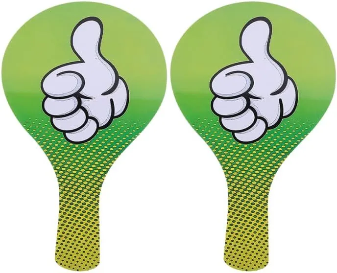 2PCS Thumbs up Thumbs Down Voting Paddles - Classroom Interaction Tools for Teachers and Students, Multi-Color PVC, 8.26 X 5.11 Inches, Ideal for Group Activities and Discussions