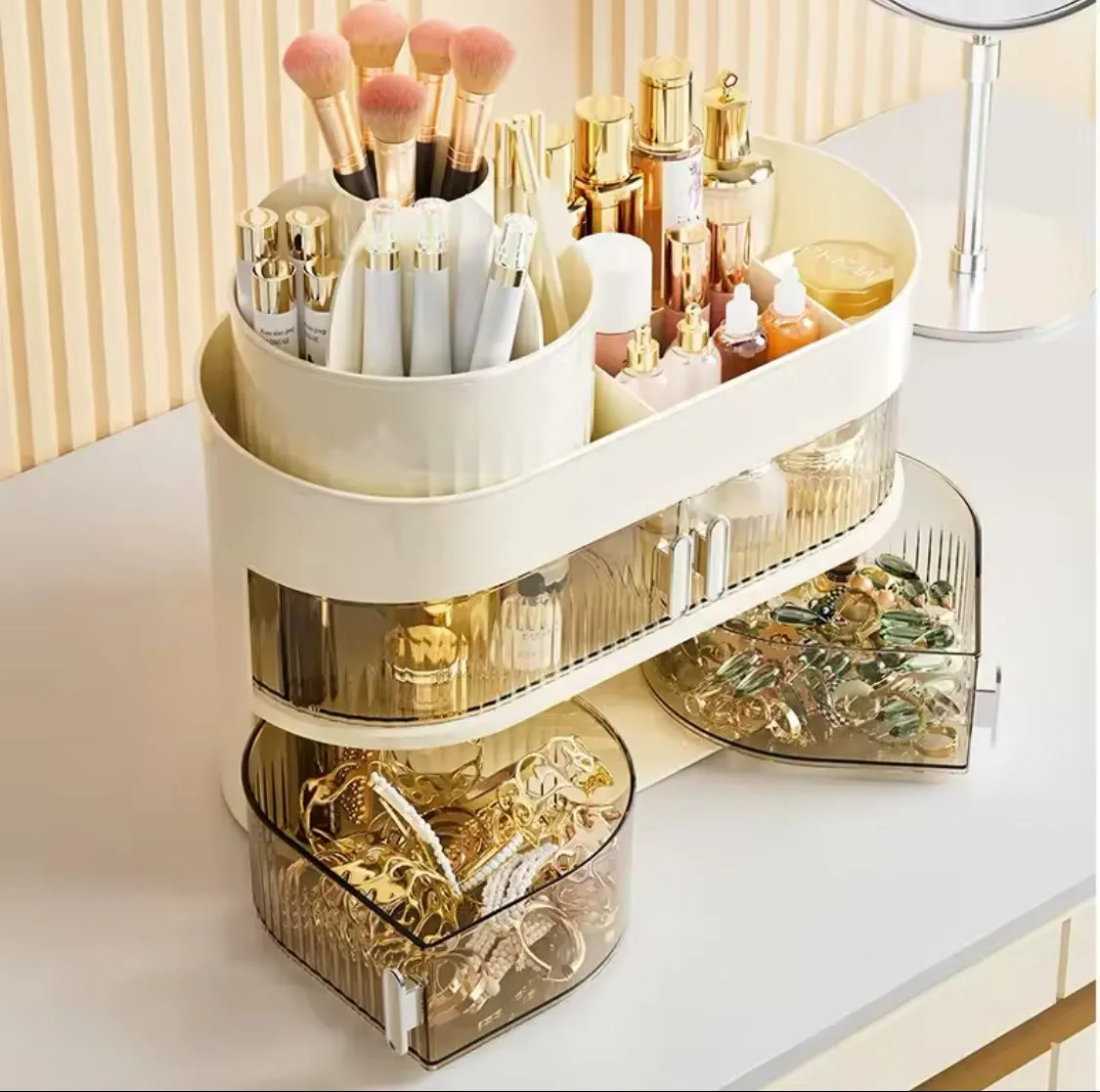 3 Layer Cosmetic Organizer