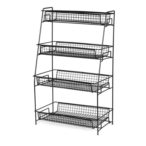 4 Tier Desktop Cosmetic Storage Rack