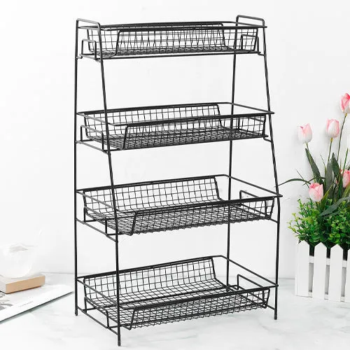 4 Tier Desktop Cosmetic Storage Rack