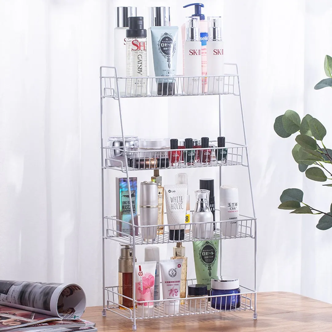 4 Tier Desktop Cosmetic Storage Rack