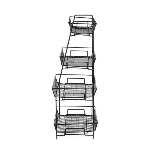 4 Tier Desktop Cosmetic Storage Rack