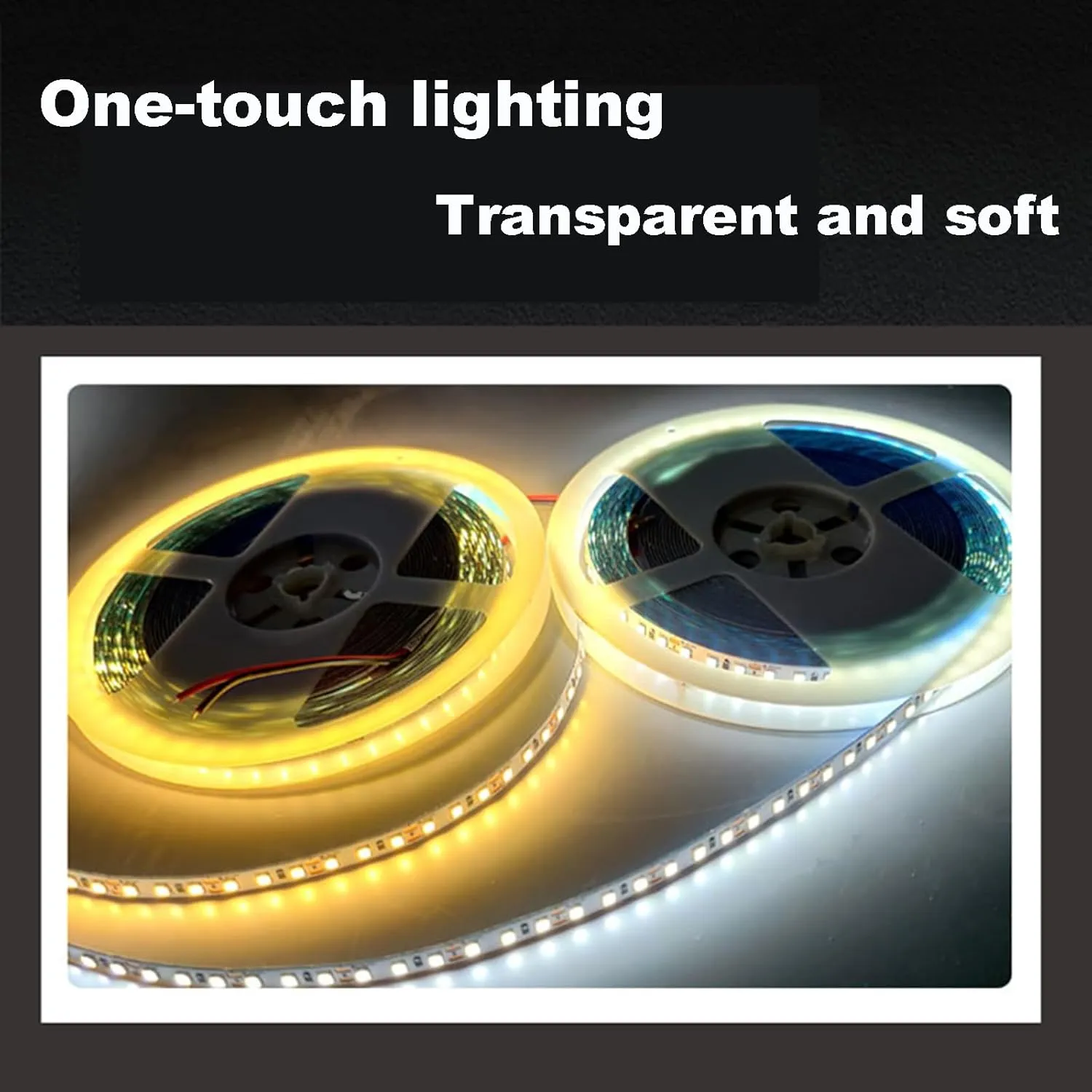 40x60cm Irregular Smart Mirror with Lights, Tricolour LED Bathroom Mirror, HD Explosion Proof Defogging Cosmetic Mirror(40 * 60cm)
