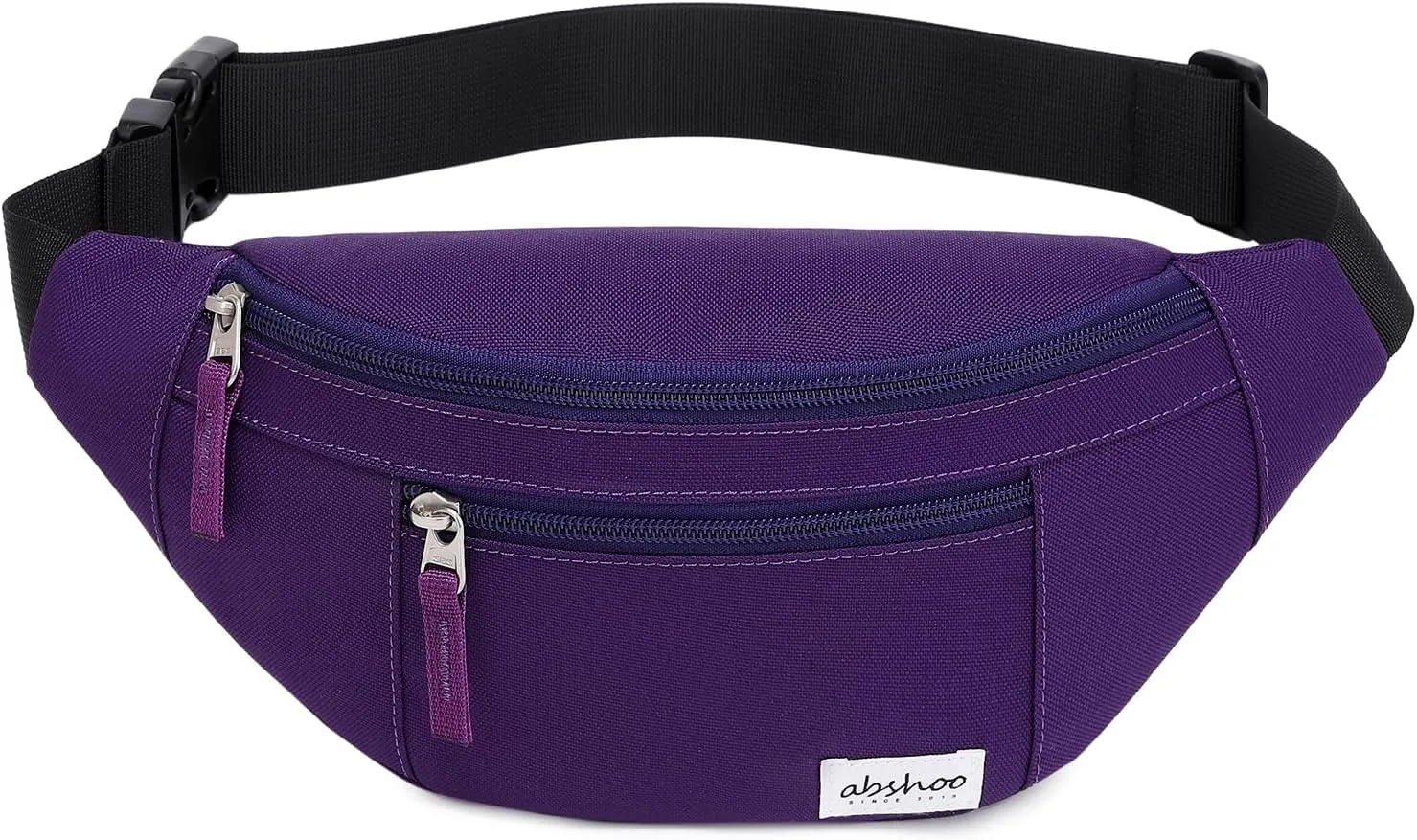 Abshoo Mens Crossbody Fanny Pack Womens Belt Bag Travel Hiking Running Waist Bag (Purple)