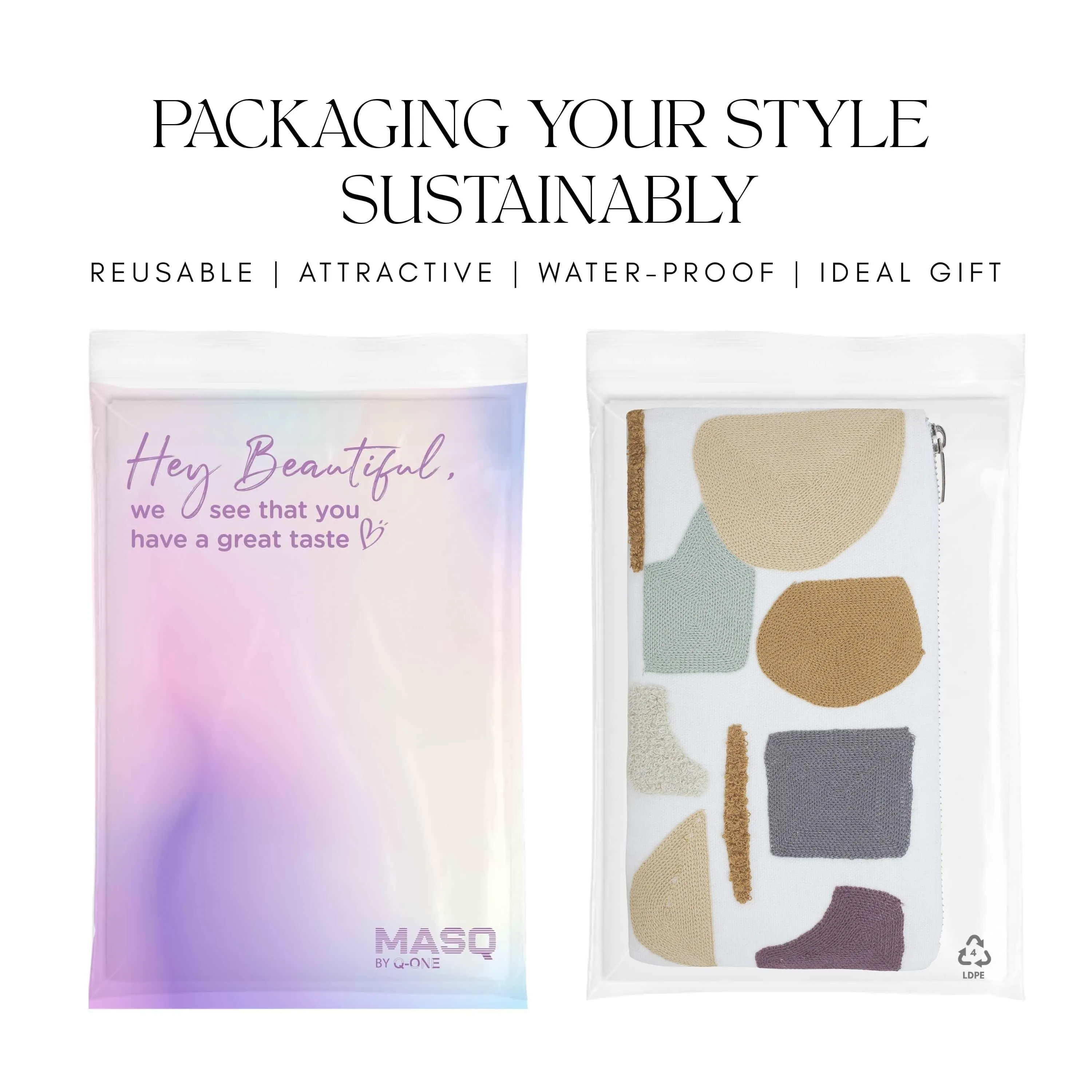 Abstract Multi-Purpose Pouch