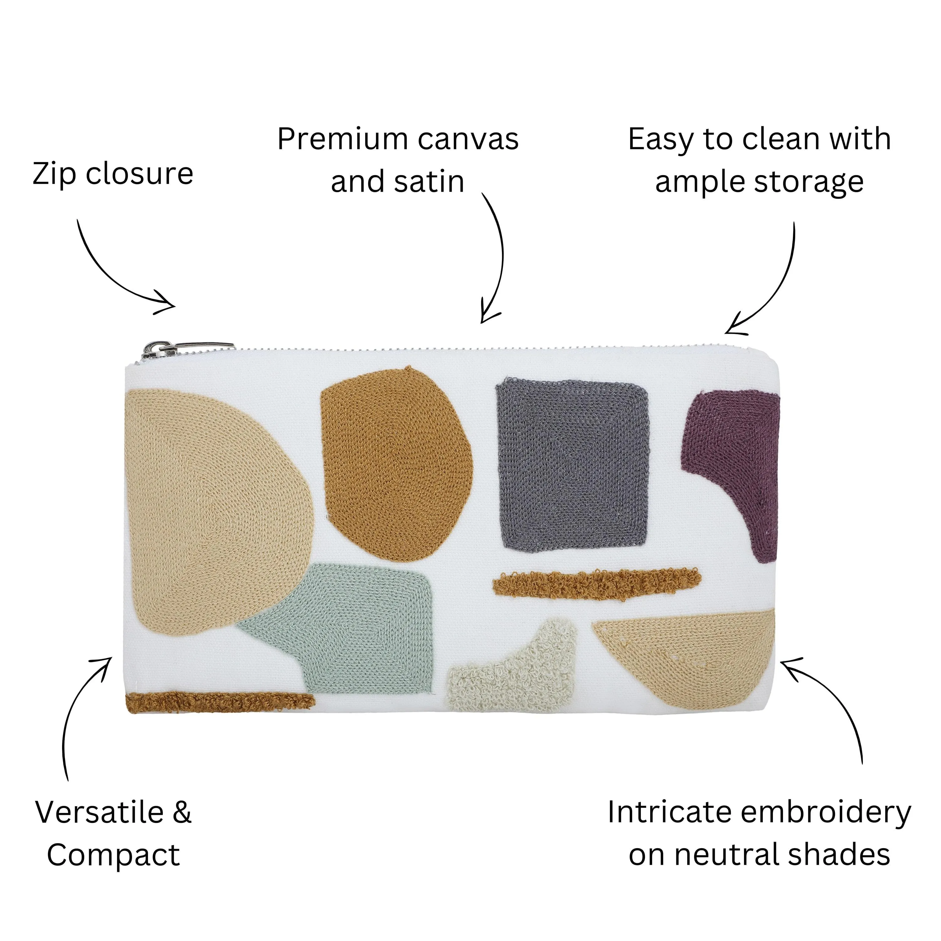 Abstract Multi-Purpose Pouch