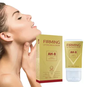 AH-8 Firming Neck Cream for Crepey Skin Body Care Comfort,Neck Firming Cream with Massage Rollers,Moisturizing Neck Tightening Lotions Cosmetic Skin Care Skin Repair 3.53Oz (2)