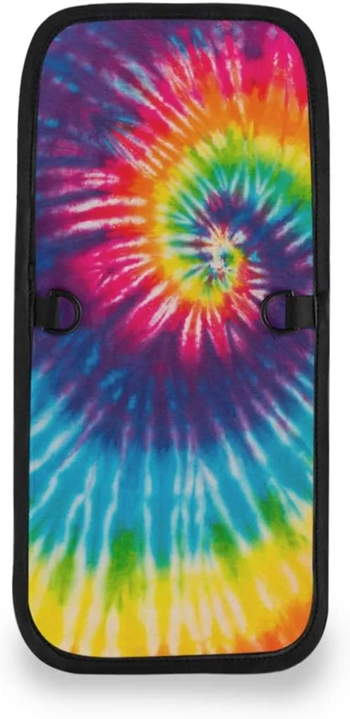 ALAZA Abstract Swirl Design Tie Dye Small Crossbody Wallet Purse Cell Phone Bag Rfid Passport Holder with Credit Card Slots