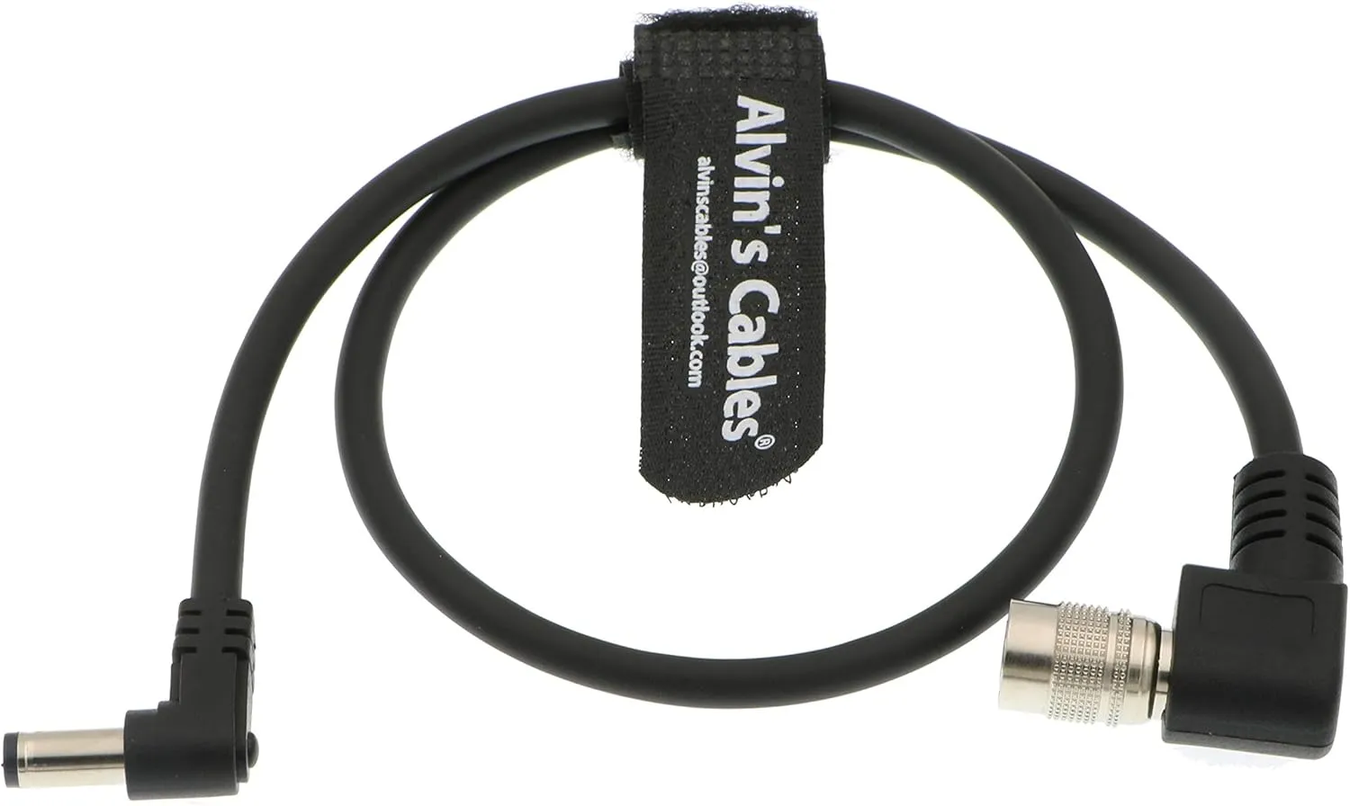 Alvin's Cables 4 Pin Hirose Male to DC Jack Power Cable for Sound Devices 633/644/688 Zoom F8 Blackmagic Cinema Camera 4K