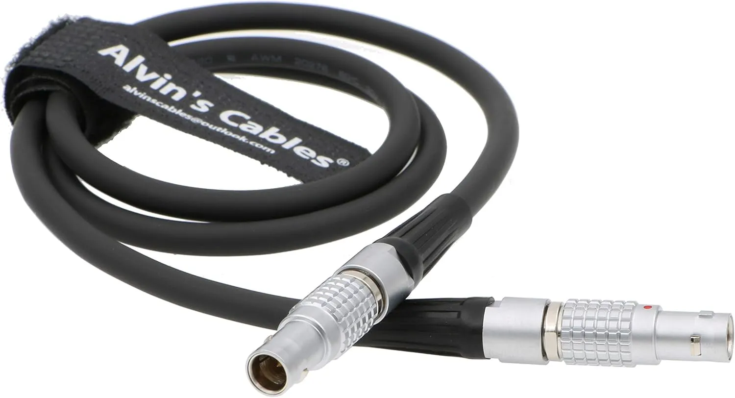 Alvin's Cables Nucleus M 7 Pin to 2 Pin Steadicam Rig Power Cable for Tilta RED ARRI Cameras