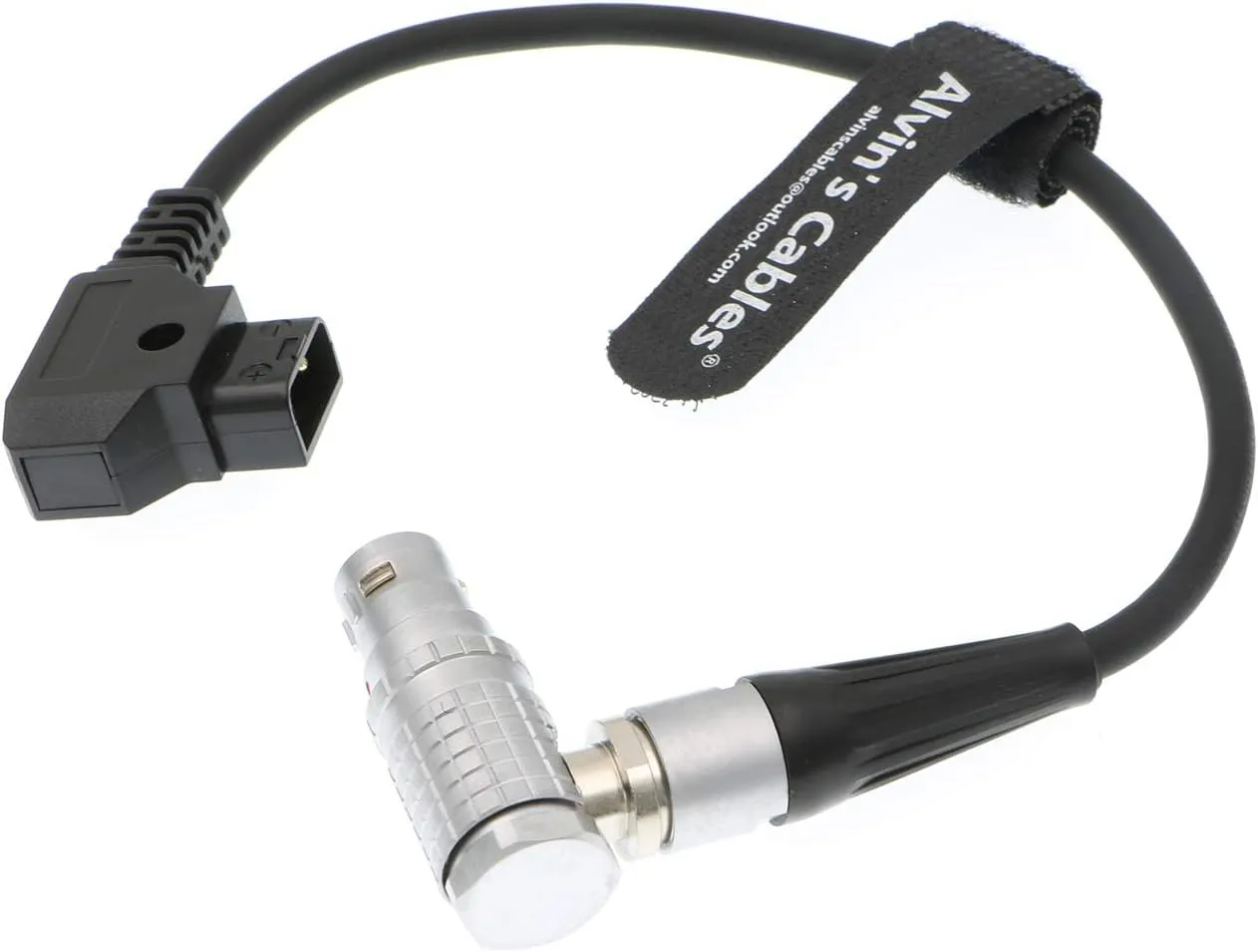 Alvin's Cables Power Cable for ARRI Alexa Mini 8 Pin Female Right Angle to D-Tap Male Cable