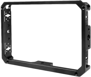 Alvins Camera Cage for SmallHD 702 Touch Monitor and Cine 7 Monitor Protective Case Frame with 1/4” Screw Extension Bracket