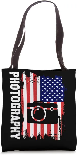 American Flag Photography Enthusiast Snapshot Pro Tote Bag