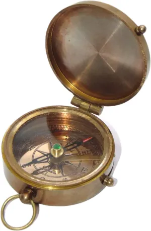 Antique Nautical Pocket Compass for Graduation, Anniversary, Baptism Handmade Nautical Brass Compass for Hiking, Surviving Vintage Style Nautical Compass by DOLLOND London