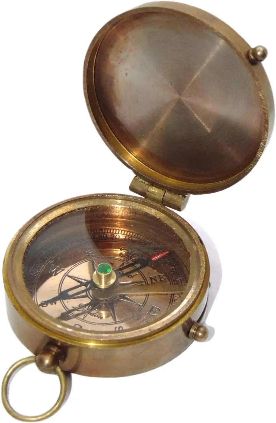Antique Nautical Pocket Compass for Graduation, Anniversary, Baptism Handmade Nautical Brass Compass for Hiking, Surviving Vintage Style Nautical Compass by DOLLOND London