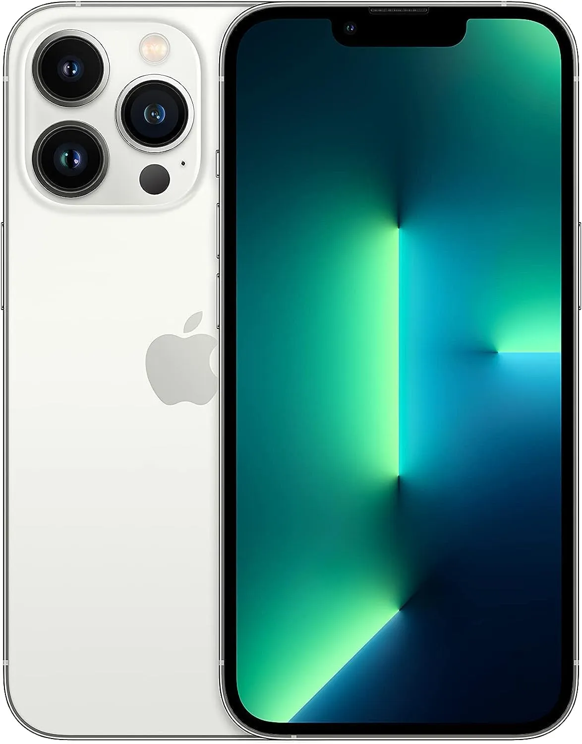 Apple iPhone 13 Pro, 128GB, Silver - AT&T (Renewed)