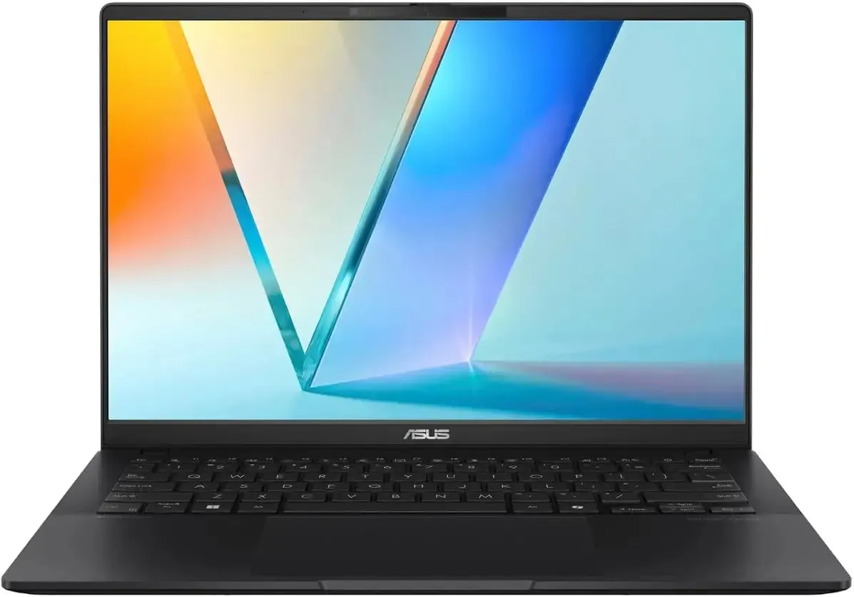 ASUS Vivobook S 14 Copilot  AI PC Laptop | 14" WUXGA OLED (100% DCI-P3 600nits HDR) | Intel 8-core Ultra 5 226v (>Ultra 7 155H) | 16GB DDR5 512GB SSD RGB Backlit Thunderbolt Win11Pro w/DLCA Accessory