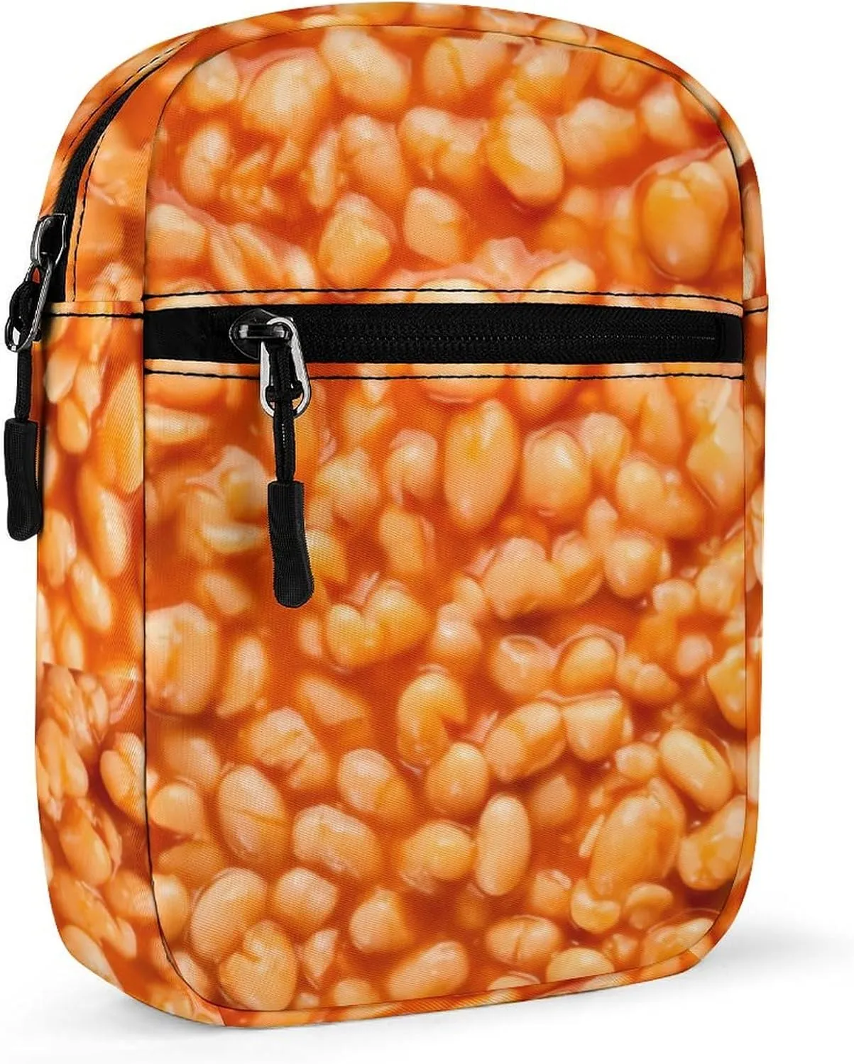 Baked Beans Crossbody Bag Small Shoulder Bag Waterproof, Lightweight And Convenient