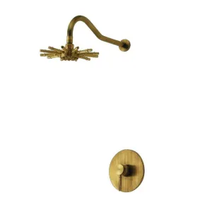 Bamboo Bronze Concealed Shower Simple