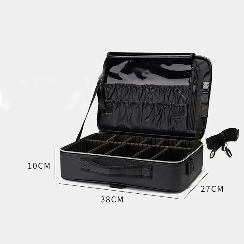 Barbara | Stylish and Practical Travel Cosmetic Bag with Diamond Pattern