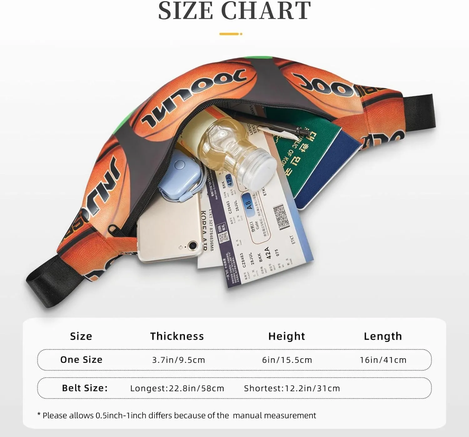 Basketball Background Fashion Crossbody Appearance High capacity outdoor with Adjustable Comfortable Work Leisure Versatile