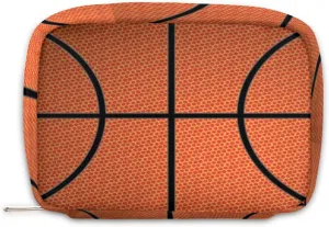 Basketball Sports Travel Toiletry Bag for Boys Men, Waterproof Small Dopp Kit for Women, Shaving Bag with Large Capacity for Travel,Sports Shower