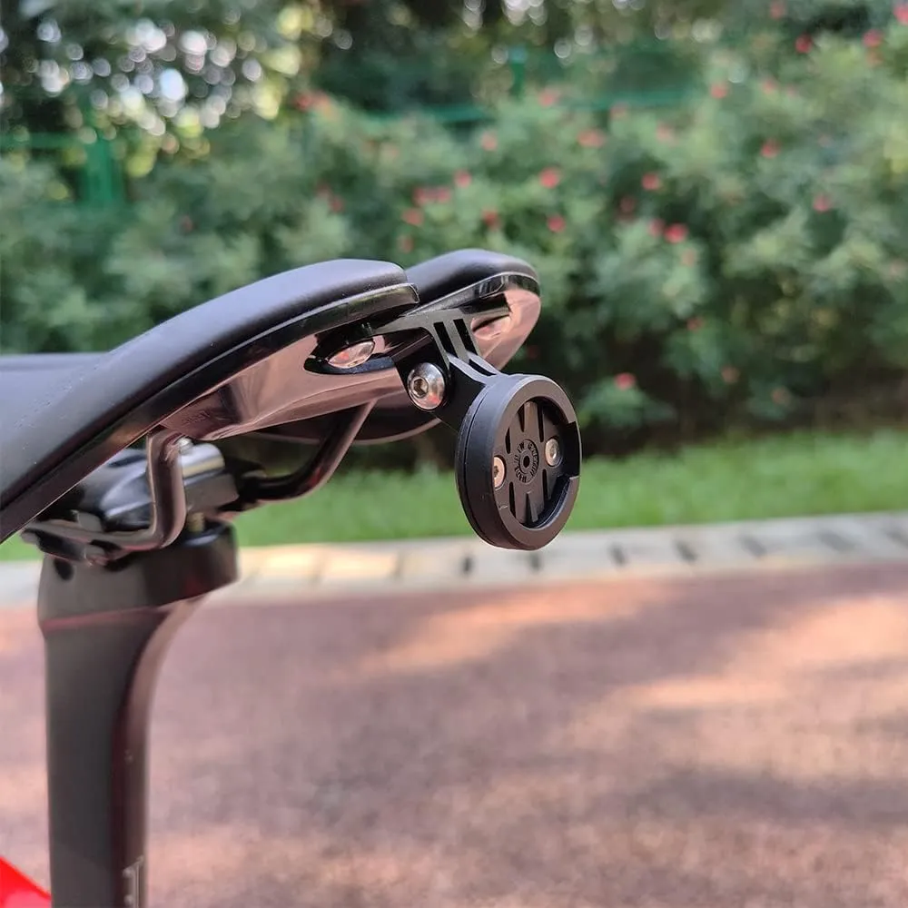 Bike Saddle Mount with Adapter for Gopro Interface Compatible with S-Works Power Phenom Romin Bridge Series Saddle