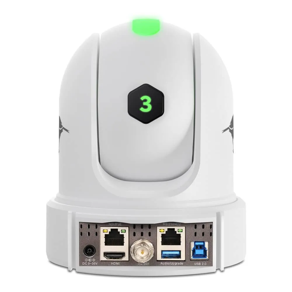 BirdDog P120 20x Full NDI PTZ Camera (White)