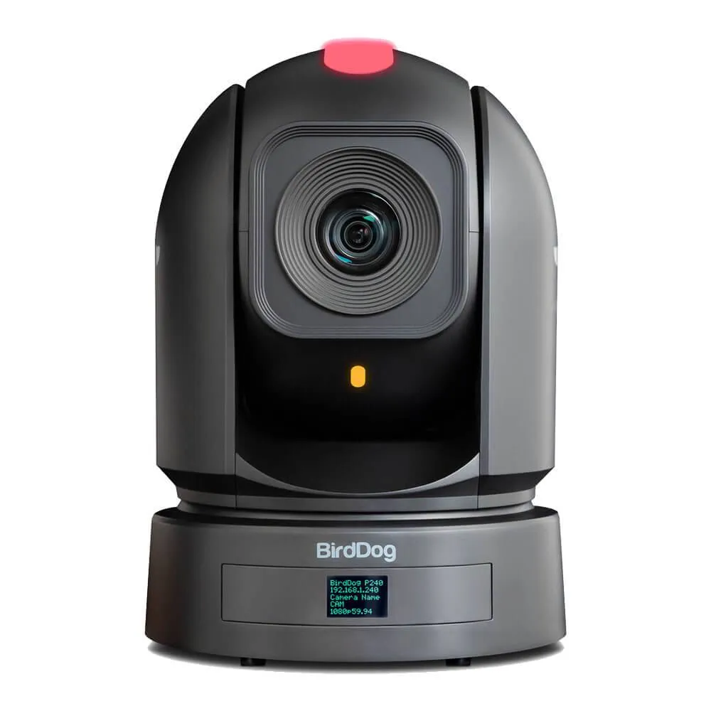 BirdDog P240 40X Full NDI PTZ Camera with HDMI/3G-SDI (Black)