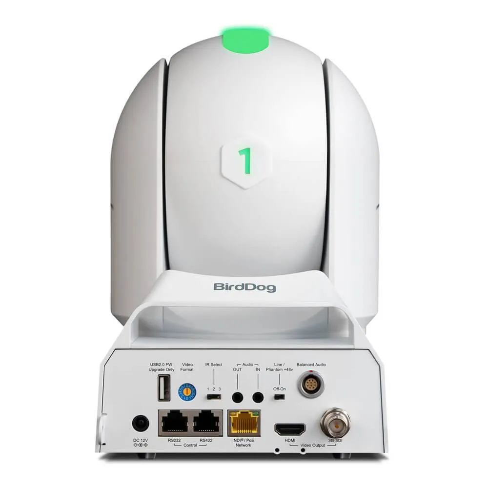 BirdDog P240 40X Full NDI PTZ Camera with HDMI/3G-SDI (White)