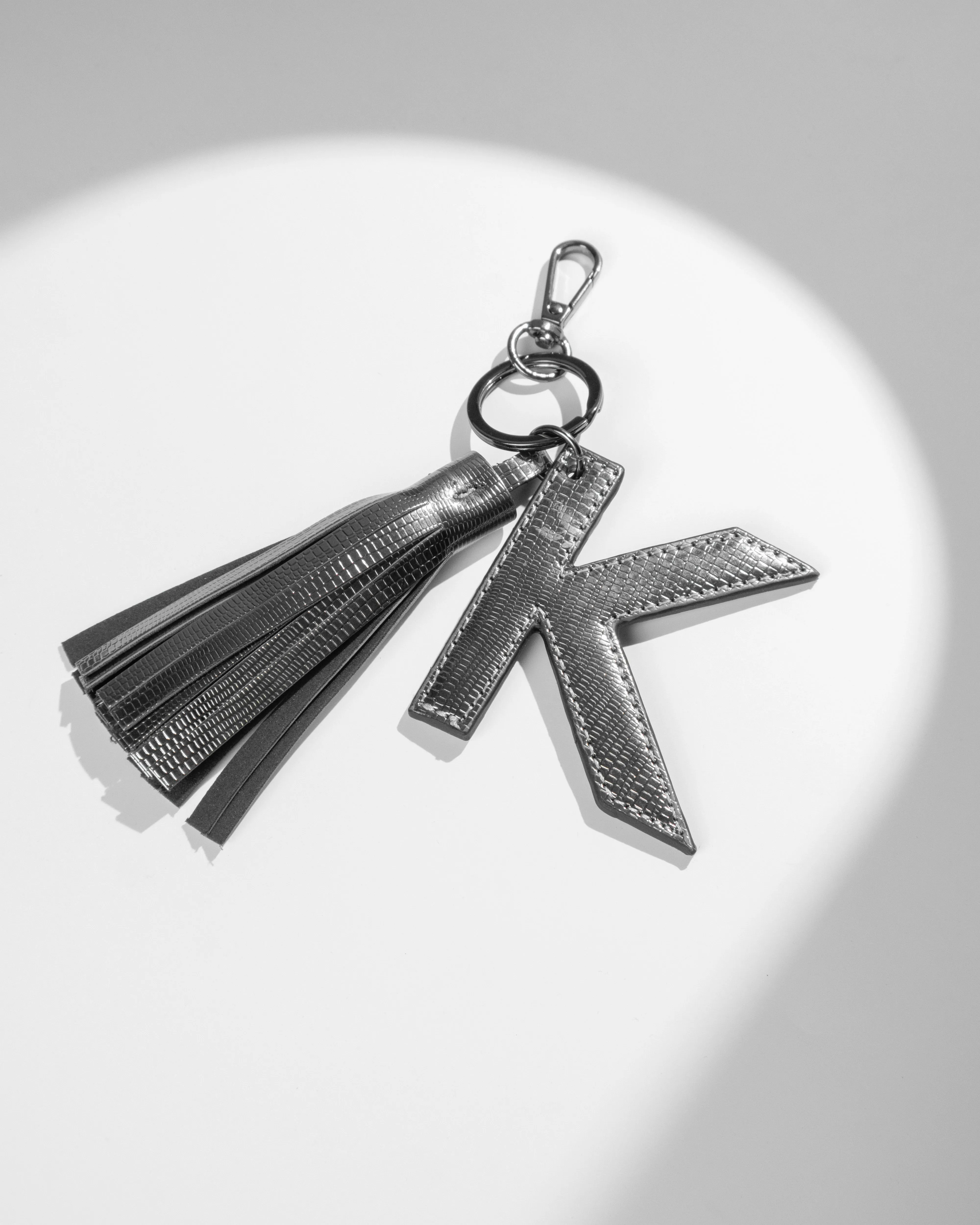 Black Customized Initial Charms