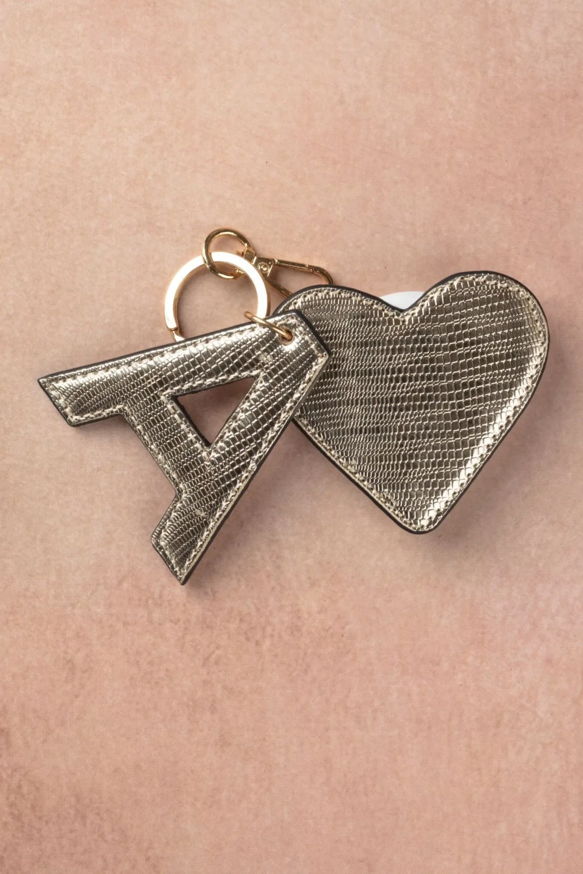 Black Customized Initial Charms