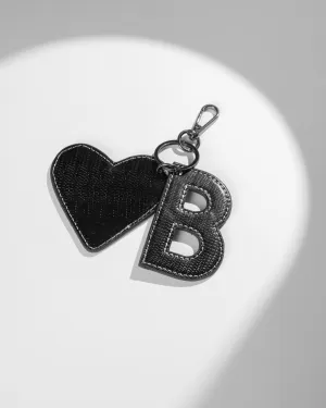 Black Customized Initial Charms