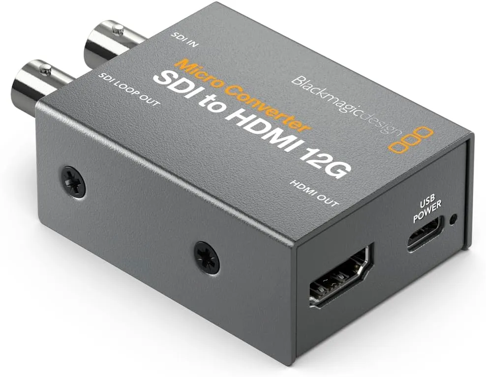 Blackmagic Design Micro Converter BiDirectional SDI/HDMI 12G with Power Supply