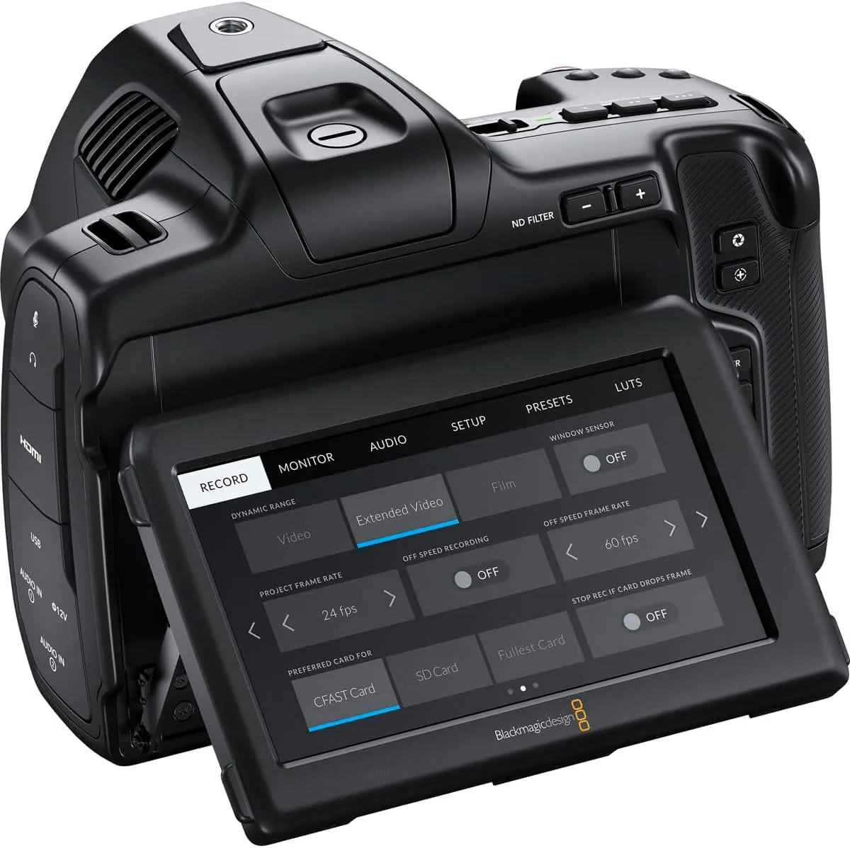 Blackmagic Design Pocket Cinema Camera 6K Pro (CINECAMPOCHDEF06P)