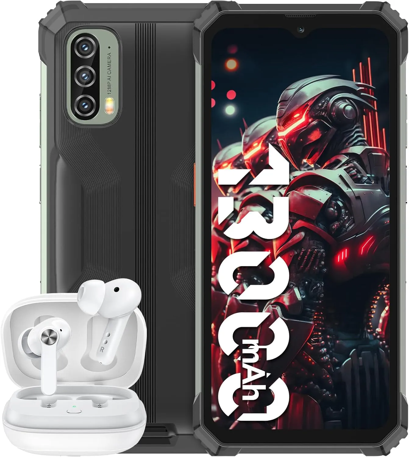 Blackview Phone BV7100,13000mAh 33W Fast Charge,10GB 128GB/1TB Expand Rugged Phone, 6.58" FHD  1080*2408, IP69K Waterproof Smartphone, NFC/OTG/Glove Mode, Rugged Smartphone Face/Fingerprint Unlocked