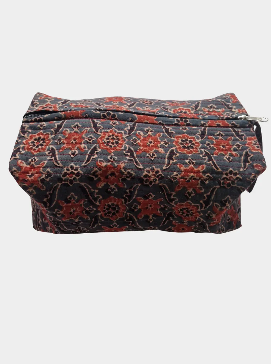 block printed pouch sample