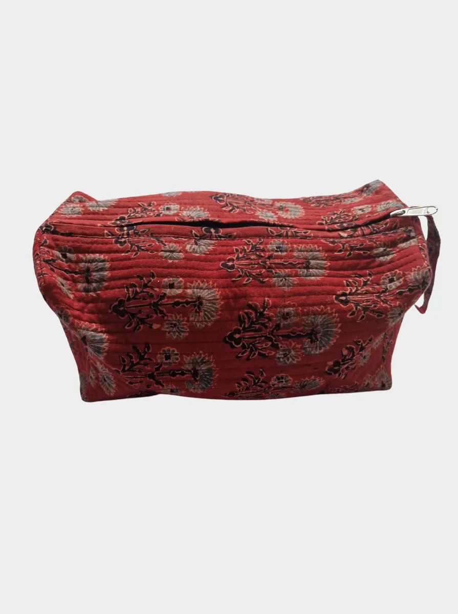 block printed pouch sample