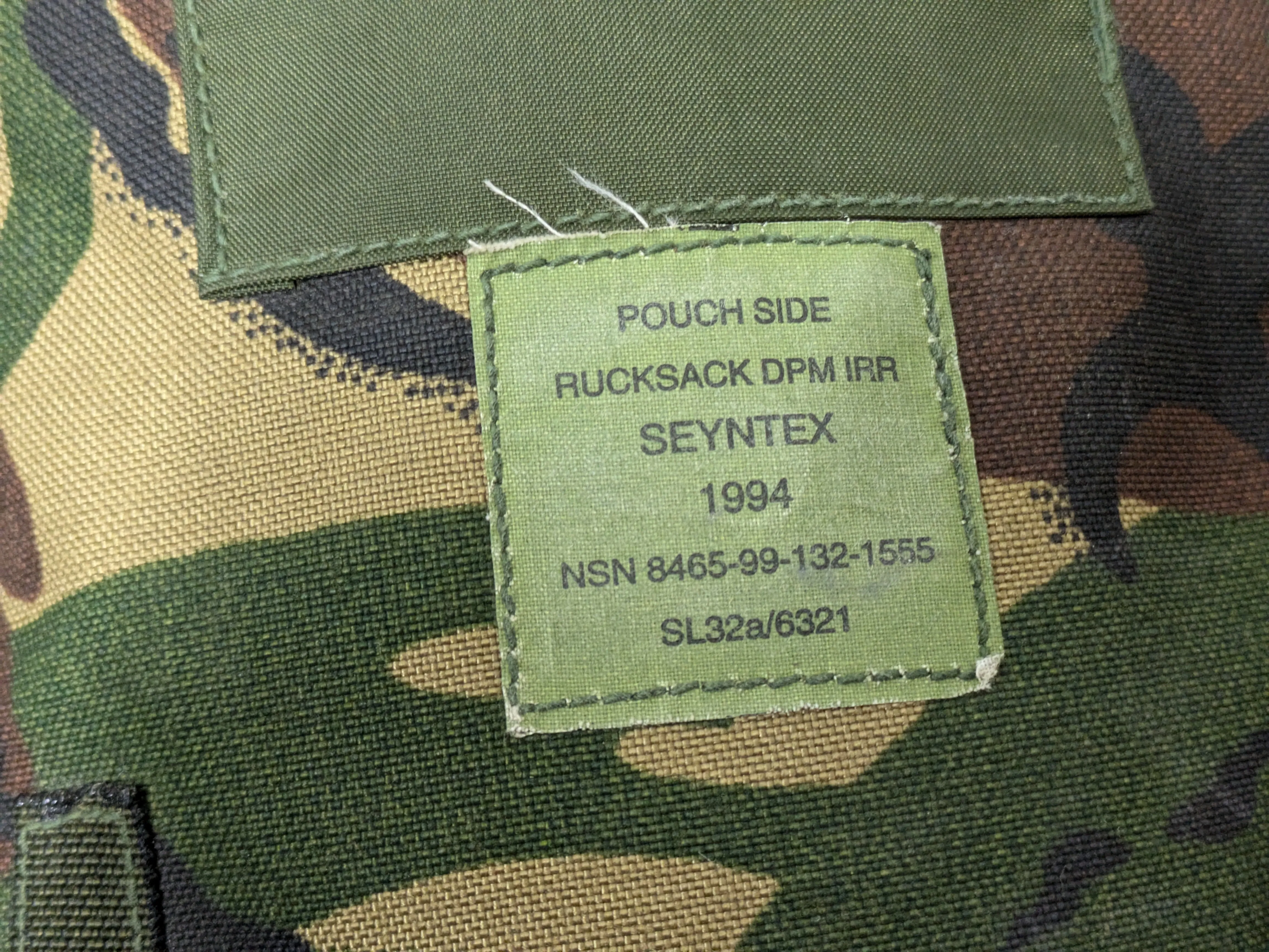 British Army DPM Camo Bergen Rucksack 10L Rocket Side Pouch Pair