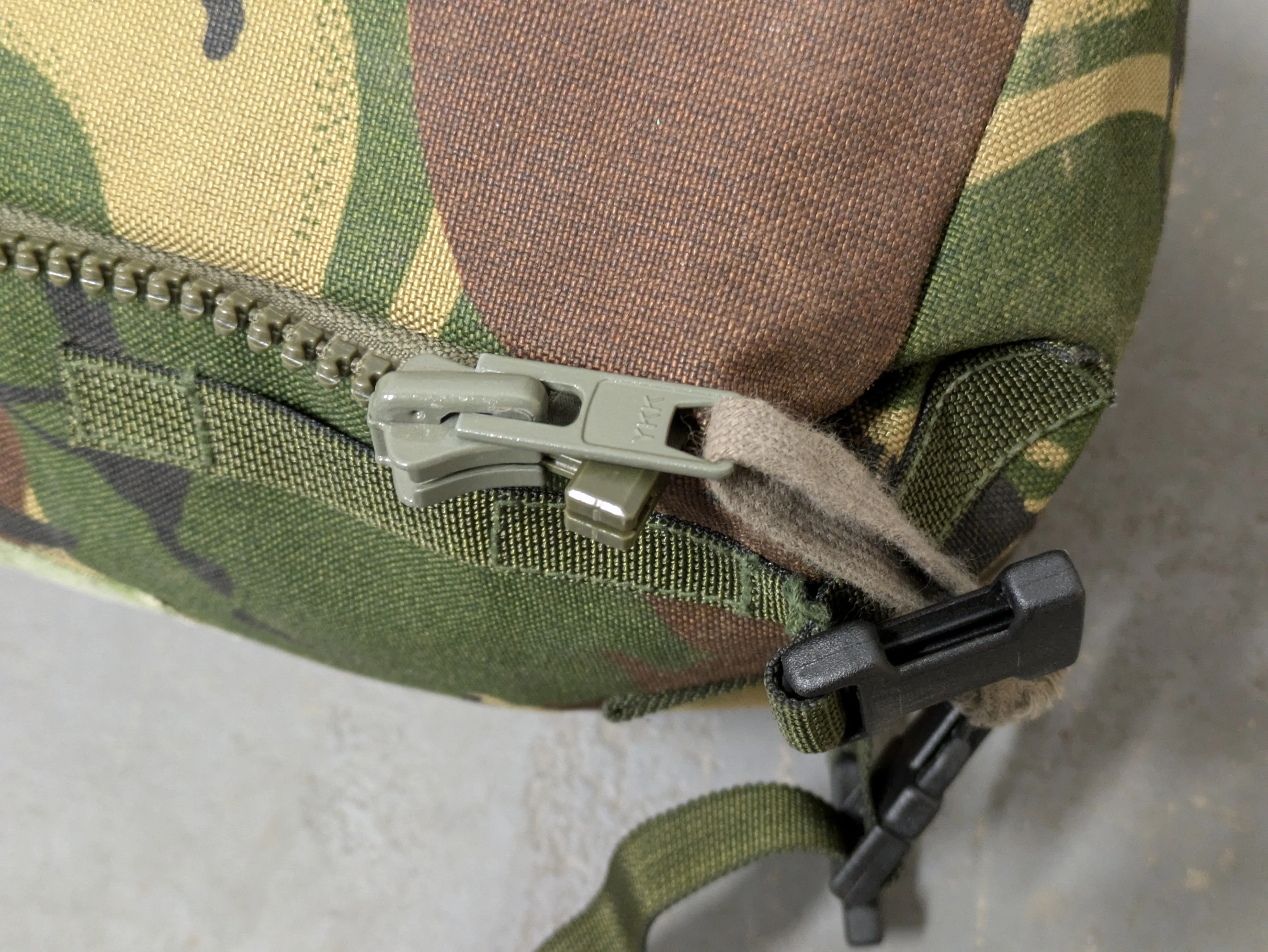 British Army DPM Camo Bergen Rucksack 10L Rocket Side Pouch Pair