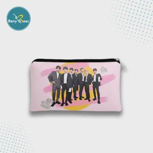 BTS Pencil / Pen Pouch (Digitally printed on Cloth)
