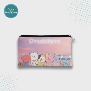 BTS Pencil / Pen Pouch (Digitally printed on Cloth)