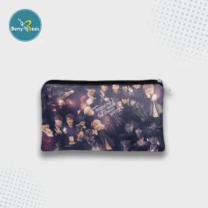 BTS Pencil / Pen Pouch (Digitally printed on Cloth)