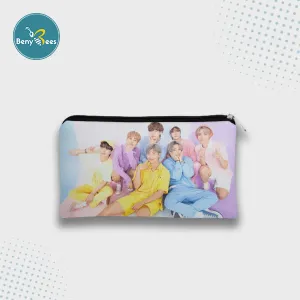 BTS Pencil / Pen Pouch (Digitally printed on Cloth)